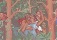 Mural in Comalapa, Guatemala